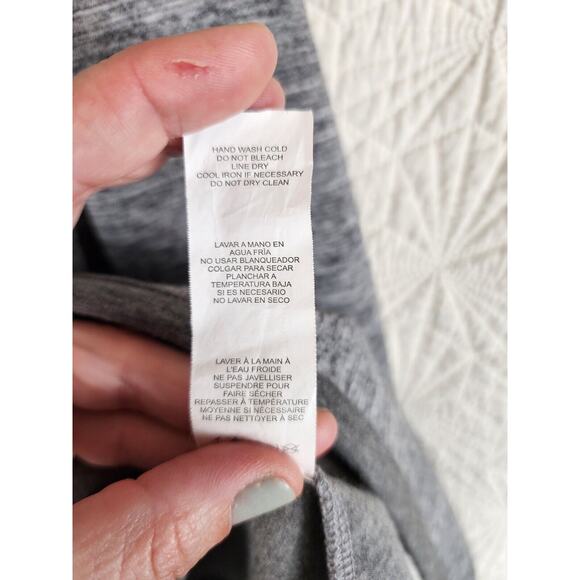 Kensie Womens Knit Jacket Pockets No Closure Heather Gray Size Large - Picture 5 of 7